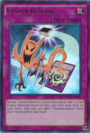 Fusion Reserve [NECH-EN078] Ultra Rare Yu-Gi-Oh!