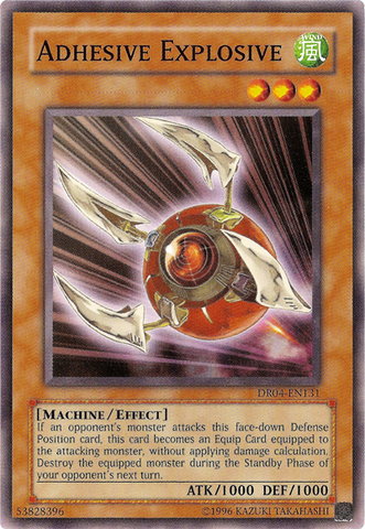 Adhesive Explosive [DR04-EN131] Common Yu-Gi-Oh!