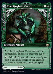 Kolvori, God of Kinship // The Ringhart Crest (Showcase) [Kaldheim] Magic: The Gathering