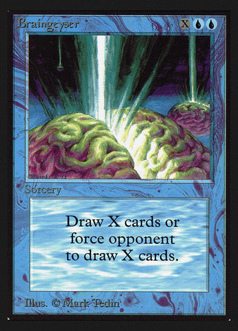 Braingeyser [Collectors' Edition] Magic: The Gathering