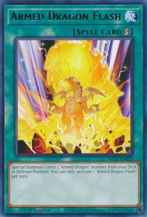 Armed Dragon Flash [MP22-EN029] Rare Yu-Gi-Oh!