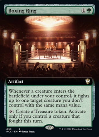 Boxing Ring (Extended Art) [Streets of New Capenna Commander] Magic: The Gathering