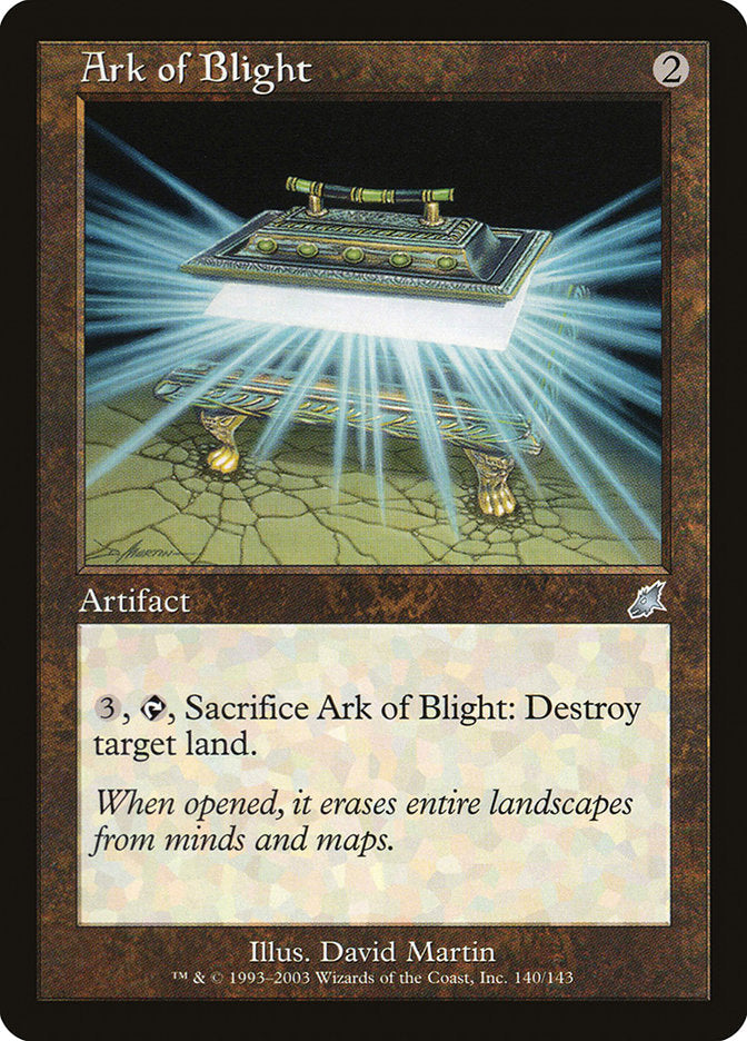 Ark of Blight [Scourge] Magic: The Gathering