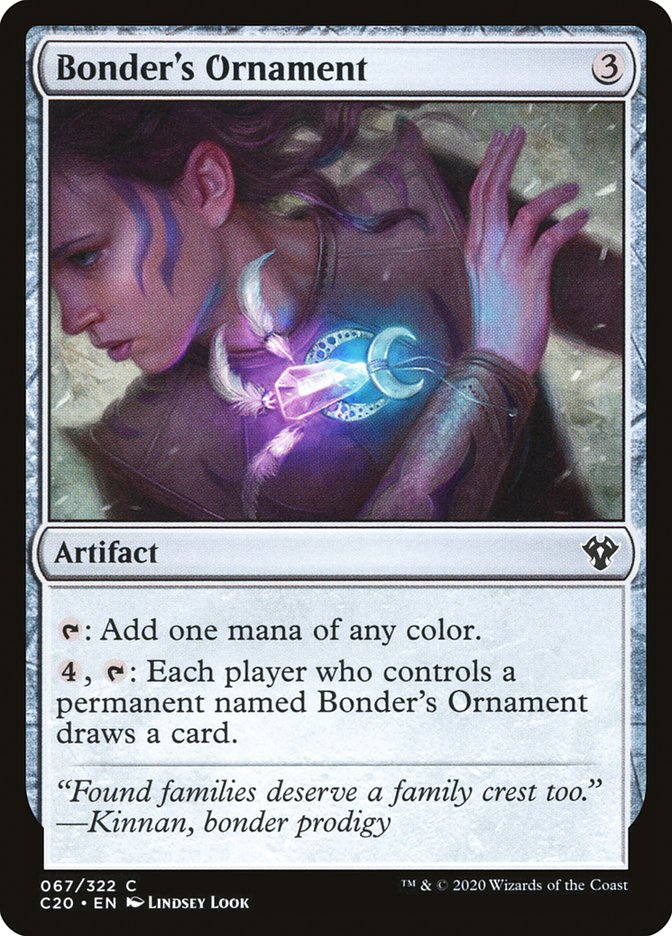 Bonder's Ornament [Commander 2020] Magic: The Gathering