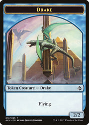 Angel of Sanctions // Drake Double-Sided Token [Amonkhet Tokens] Magic: The Gathering