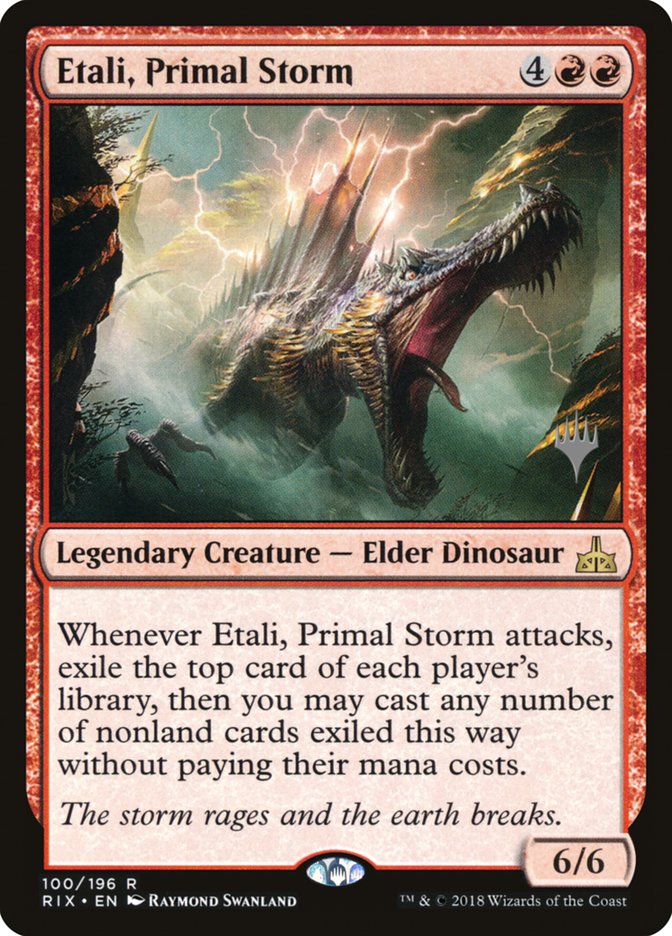 Etali, Primal Storm (Promo Pack) [Rivals of Ixalan Promos] Magic: The Gathering