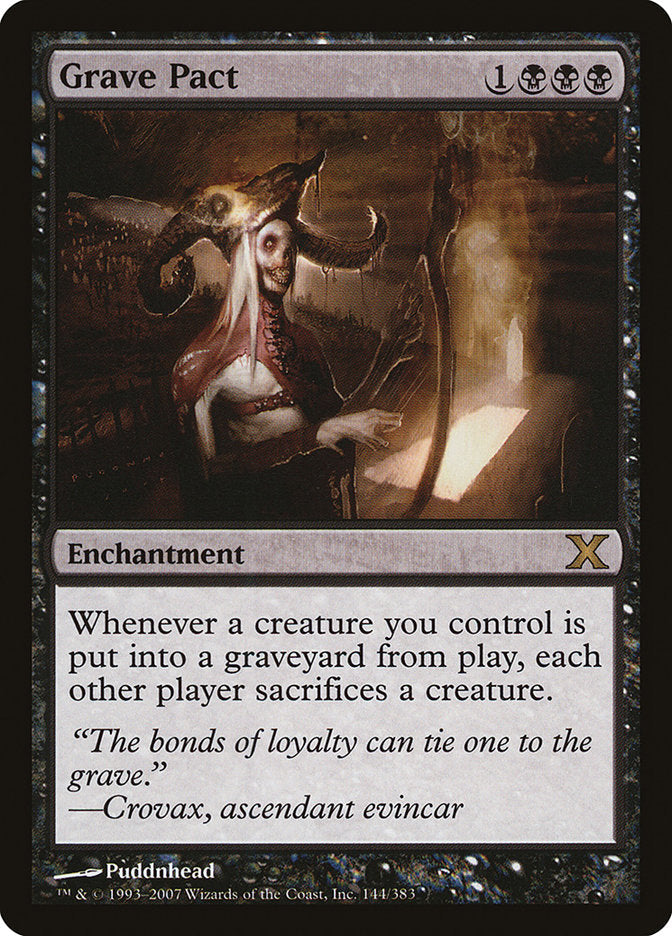 Grave Pact [Tenth Edition] Magic: The Gathering