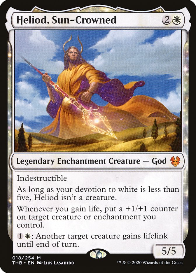 Heliod, Sun-Crowned [Theros Beyond Death] Magic: The Gathering