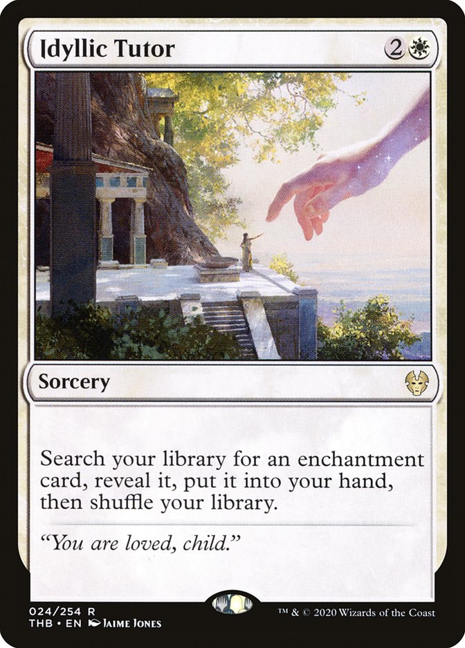 Idyllic Tutor [Theros Beyond Death] Magic: The Gathering