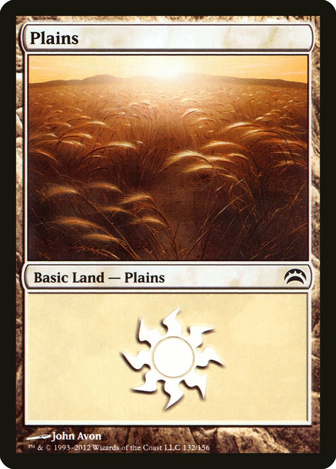 Plains (132) [Planechase 2012] Magic: The Gathering