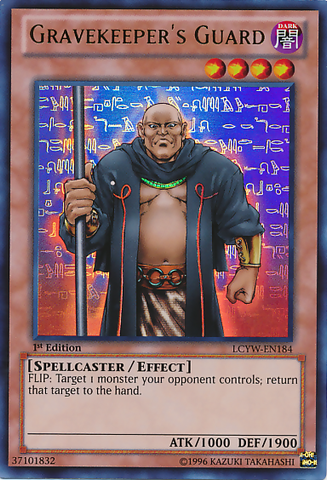 Gravekeeper's Guard [LCYW-EN184] Ultra Rare Yu-Gi-Oh!