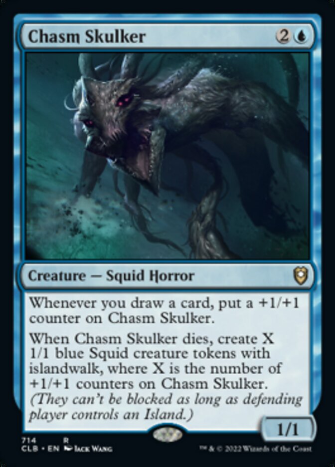 Chasm Skulker [Commander Legends: Battle for Baldur's Gate] Magic: The Gathering