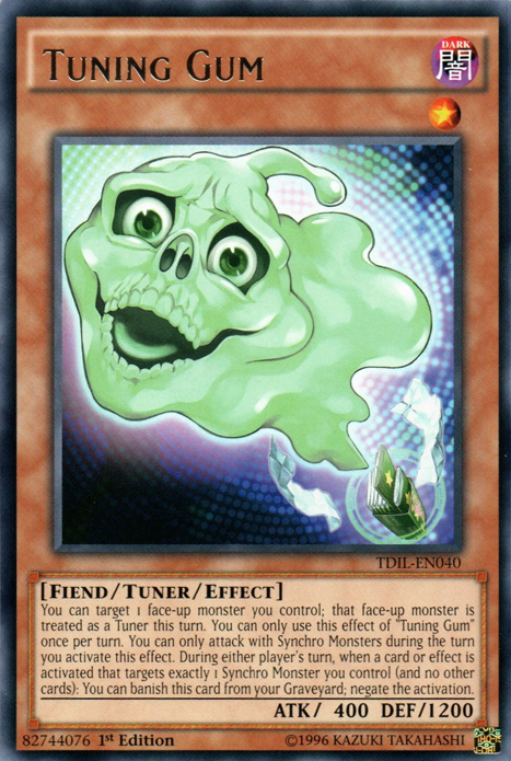 Tuning Gum [TDIL-EN040] Rare Yu-Gi-Oh!