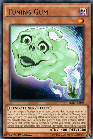 Tuning Gum [TDIL-EN040] Rare Yu-Gi-Oh!