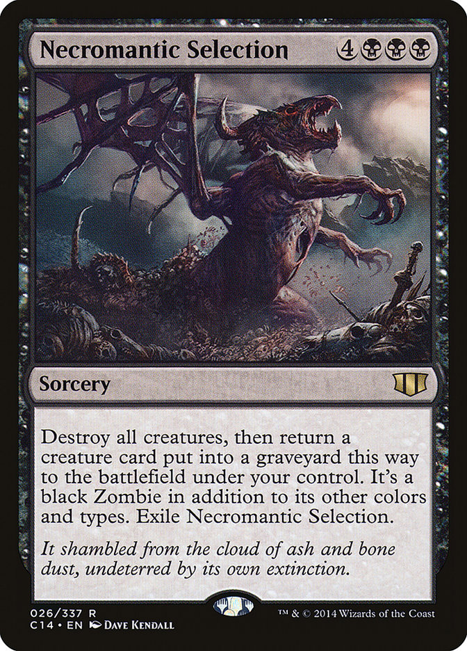 Necromantic Selection [Commander 2014] Magic: The Gathering