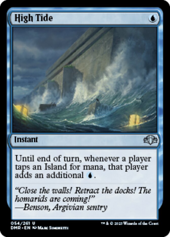 High Tide [Dominaria Remastered] Magic: The Gathering