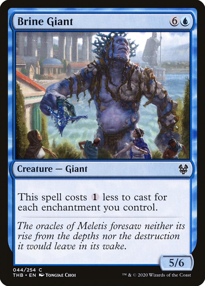 Brine Giant [Theros Beyond Death] Magic: The Gathering