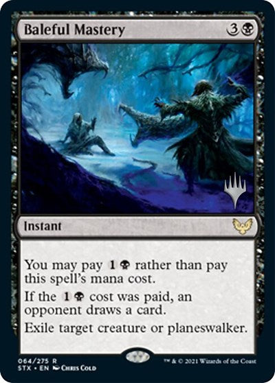 Baleful Mastery (Promo Pack) [Strixhaven: School of Mages Promos] Magic: The Gathering