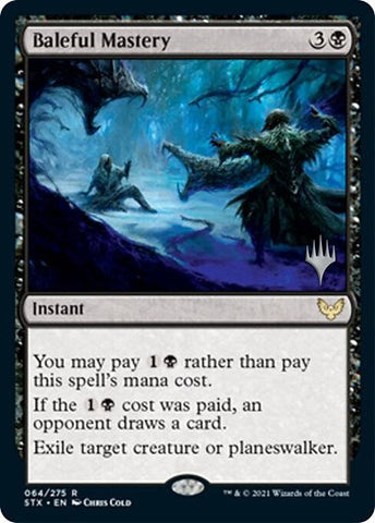 Baleful Mastery (Promo Pack) [Strixhaven: School of Mages Promos] Magic: The Gathering