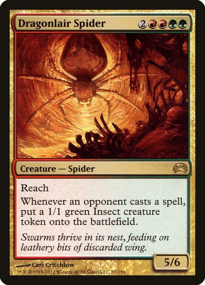 Dragonlair Spider [Planechase 2012] Magic: The Gathering