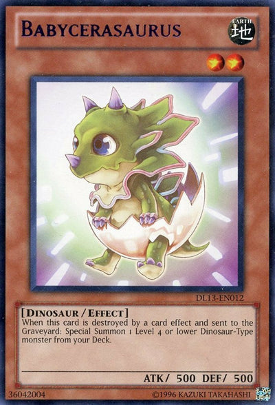 Babycerasaurus (Purple) [DL13-EN012] Rare Yu-Gi-Oh!