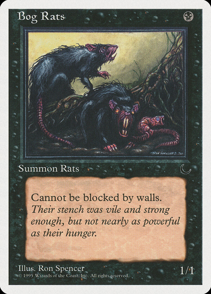 Bog Rats [Chronicles] Magic: The Gathering
