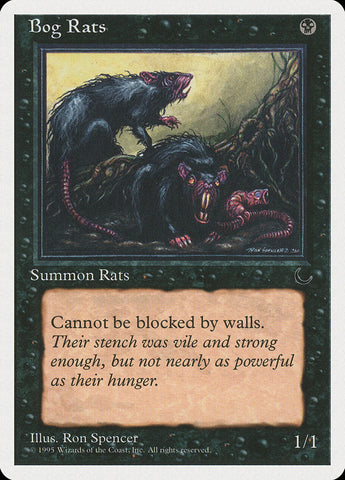 Bog Rats [Chronicles] Magic: The Gathering