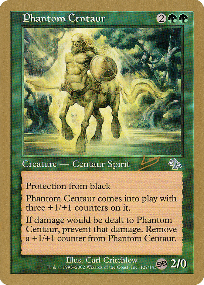Phantom Centaur (Raphael Levy) (SB) [World Championship Decks 2002] Magic: The Gathering