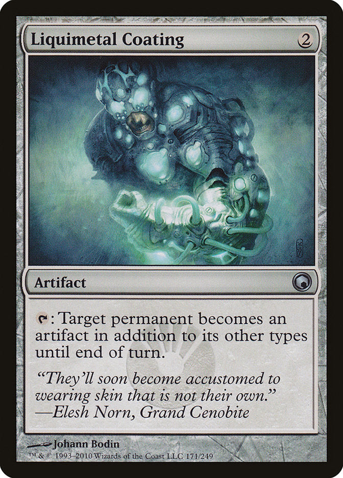 Liquimetal Coating [Scars of Mirrodin] Magic: The Gathering