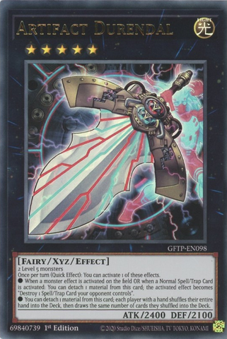 Artifact Durendal [GFTP-EN098] Ultra Rare Yu-Gi-Oh!