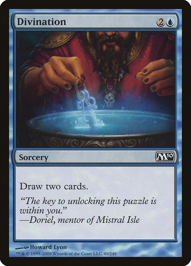 Divination [Magic 2010] Magic: The Gathering