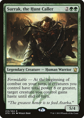 Surrak, the Hunt Caller [Dragons of Tarkir] Magic: The Gathering