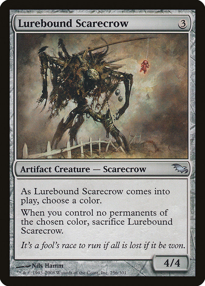 Lurebound Scarecrow [Shadowmoor] Magic: The Gathering