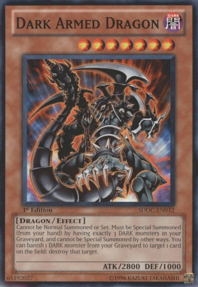 Dark Armed Dragon [SDDC-EN012] Common Yu-Gi-Oh!