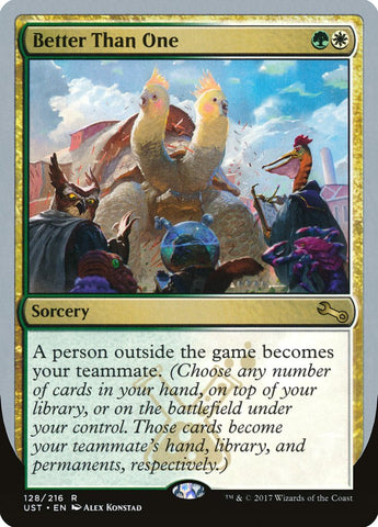 Better Than One [Unstable] Magic: The Gathering