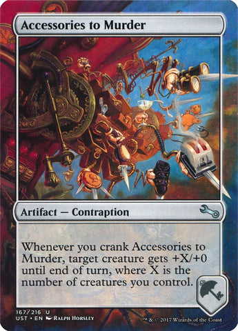 Accessories to Murder [Unstable] Magic: The Gathering