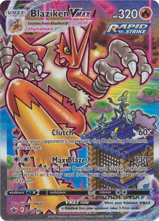 Blaziken VMAX (201/198) [Sword & Shield: Chilling Reign] Pokémon
