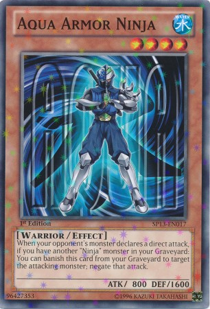 Aqua Armor Ninja [SP13-EN017] Starfoil Rare Yu-Gi-Oh!