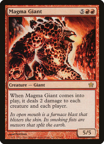 Magma Giant [Fifth Dawn] Magic: The Gathering