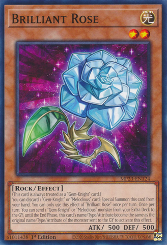 Brilliant Rose [MP23-EN124] Common Yu-Gi-Oh!