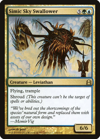 Simic Sky Swallower [Commander 2011] Magic: The Gathering