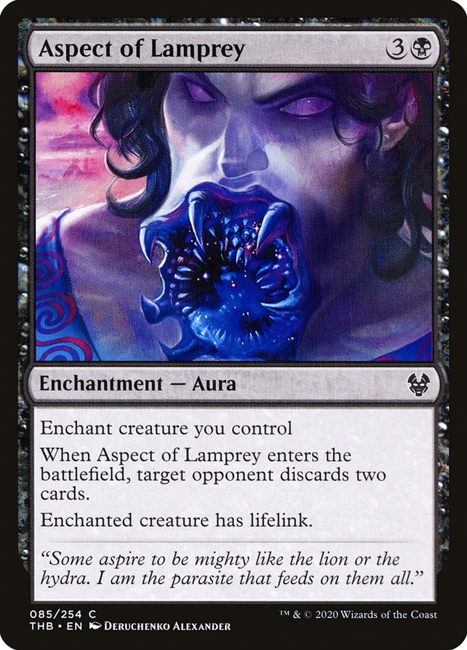 Aspect of Lamprey [Theros Beyond Death] Magic: The Gathering