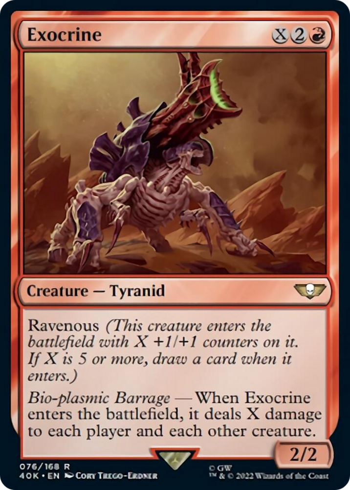 Exocrine [Warhammer 40,000] Magic: The Gathering
