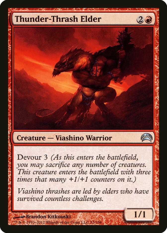 Thunder-Thrash Elder [Planechase 2012] Magic: The Gathering