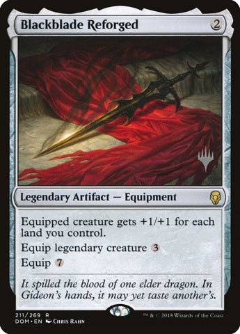 Blackblade Reforged (Promo Pack) [Dominaria Promos] Magic: The Gathering