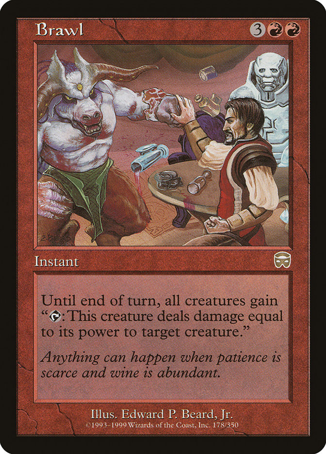 Brawl [Mercadian Masques] Magic: The Gathering