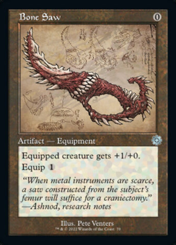 Bone Saw (Retro Schematic) [The Brothers' War Retro Artifacts] Magic: The Gathering