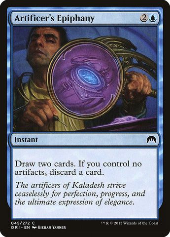 Artificer's Epiphany [Magic Origins] Magic: The Gathering