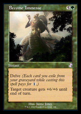Become Immense (Timeshifted) [Time Spiral Remastered] Magic: The Gathering