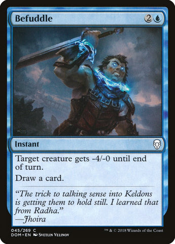 Befuddle [Dominaria] Magic: The Gathering